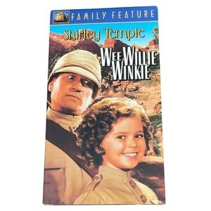 6/$25 Vintage VHS Shirley Temple Wee Willie Winkie 20th Century Fox 1937
